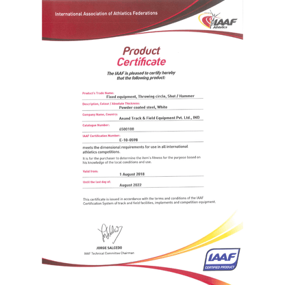 Hammer/Shot/Discus Circle - ATEONLINESHOP