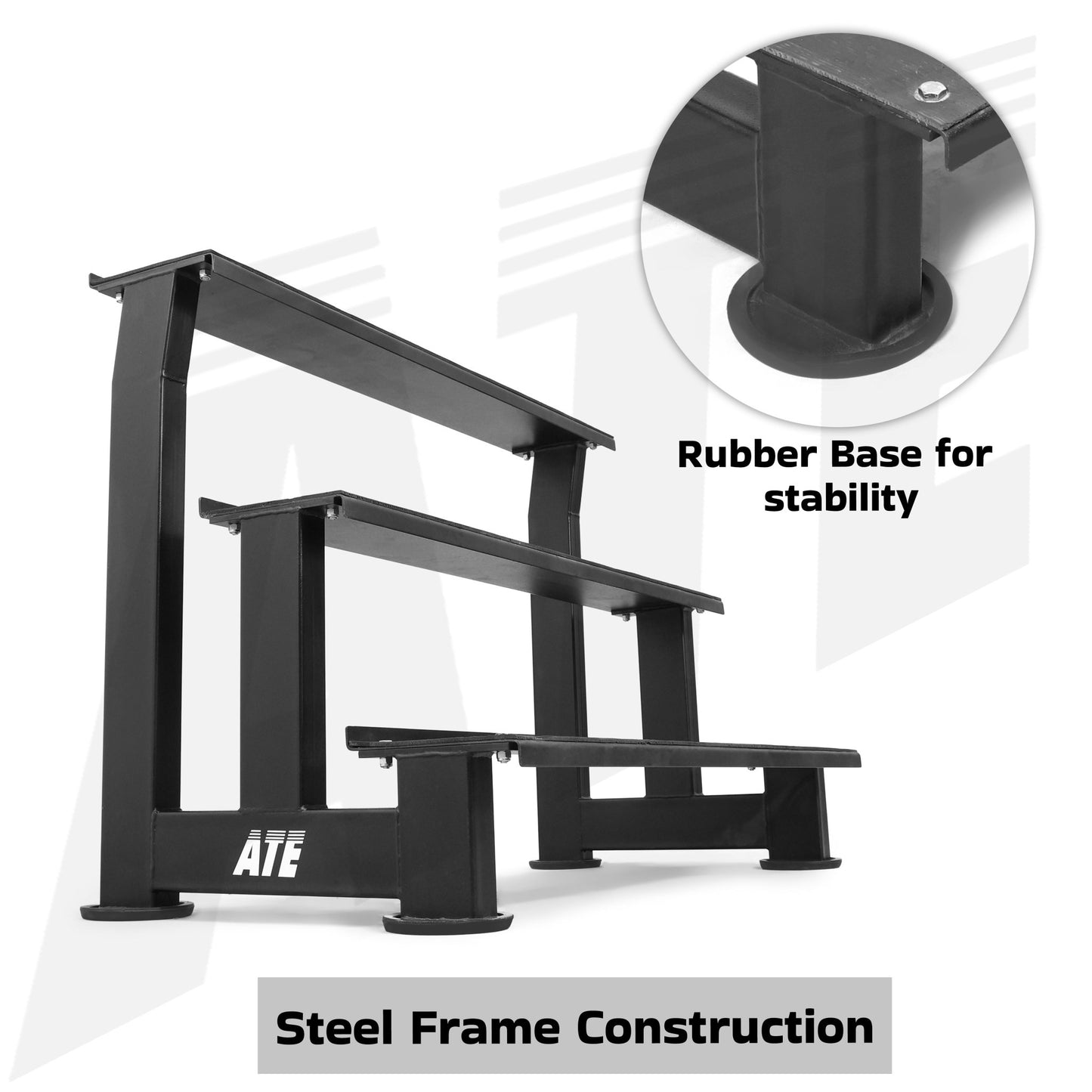 Kettlebell Rack 3-Tier - ATEONLINESHOP