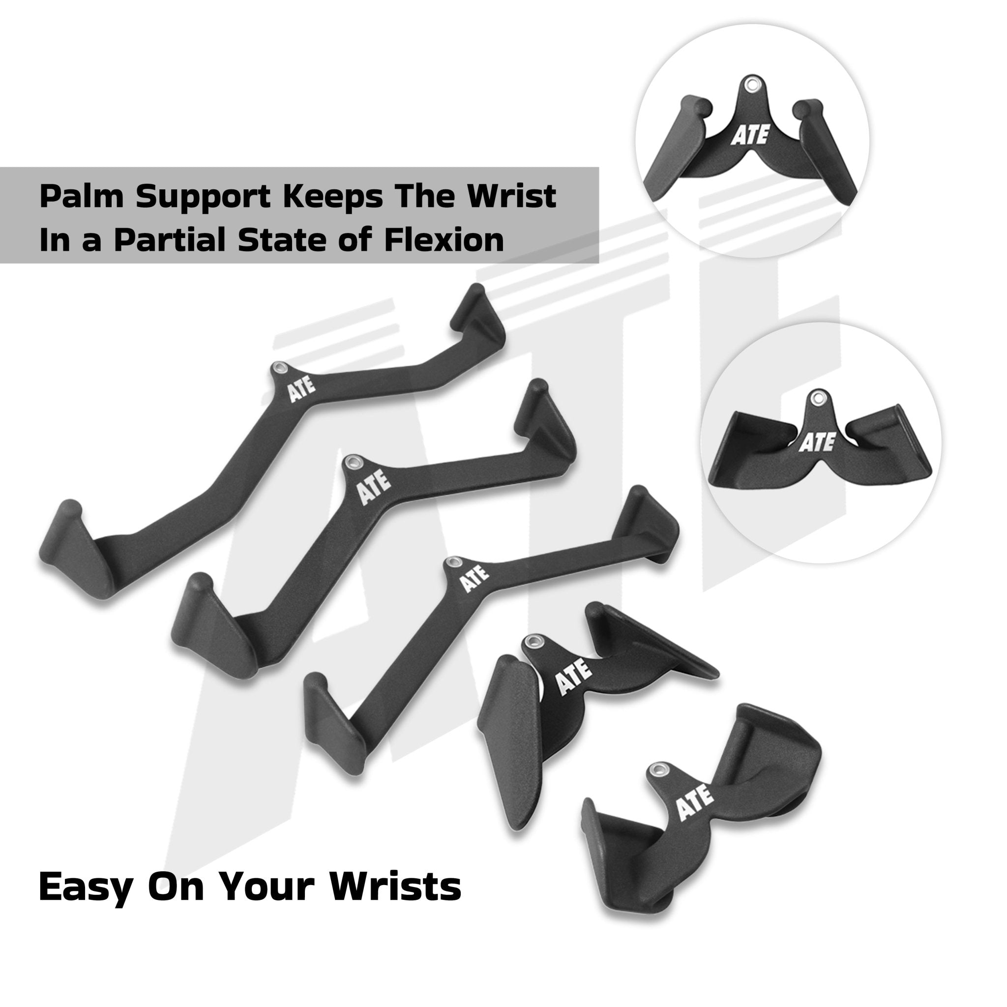 Mag Handle Set Mag Grip Handle Set for Lat Pulldown/Functional Trainer – ATEONLINESHOP