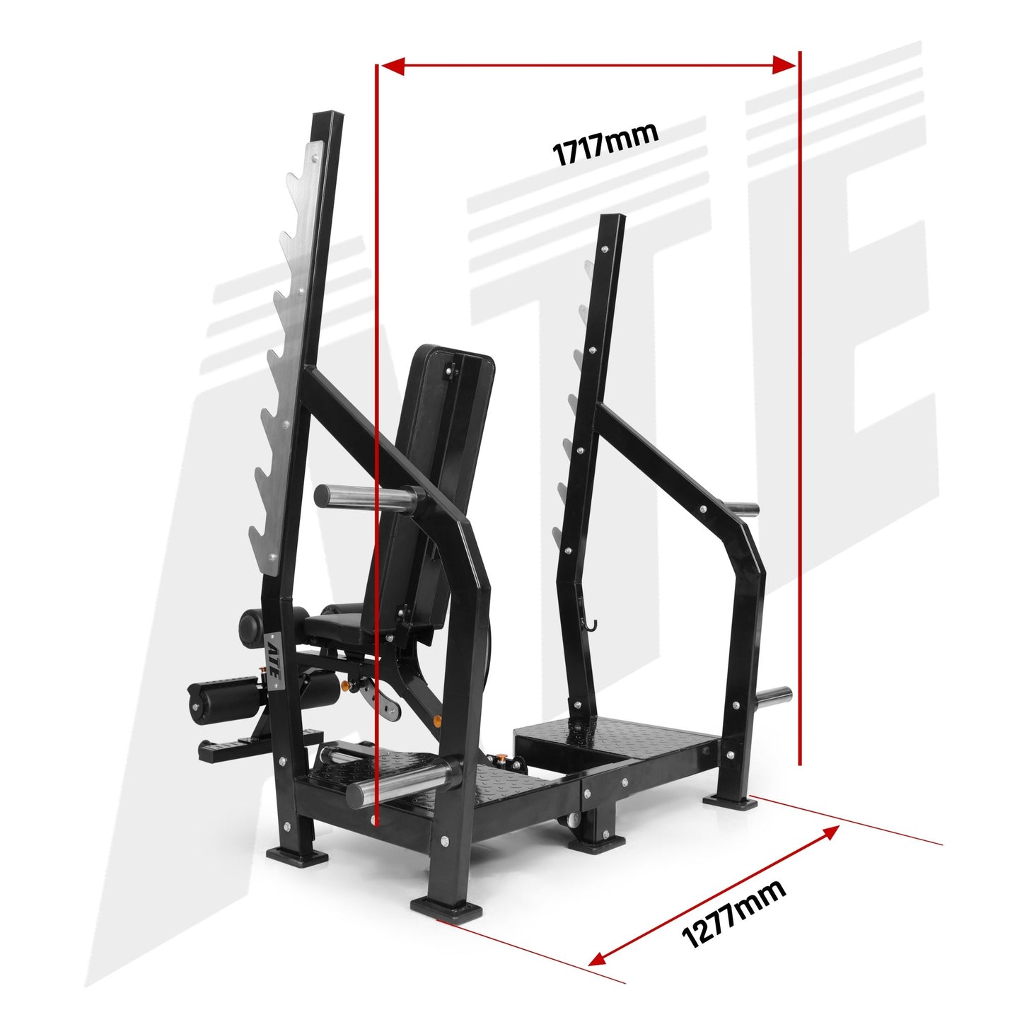 Multi Olympic Bench (Flat/Incline/Decline/Overhead Presses) - ATEONLINESHOP