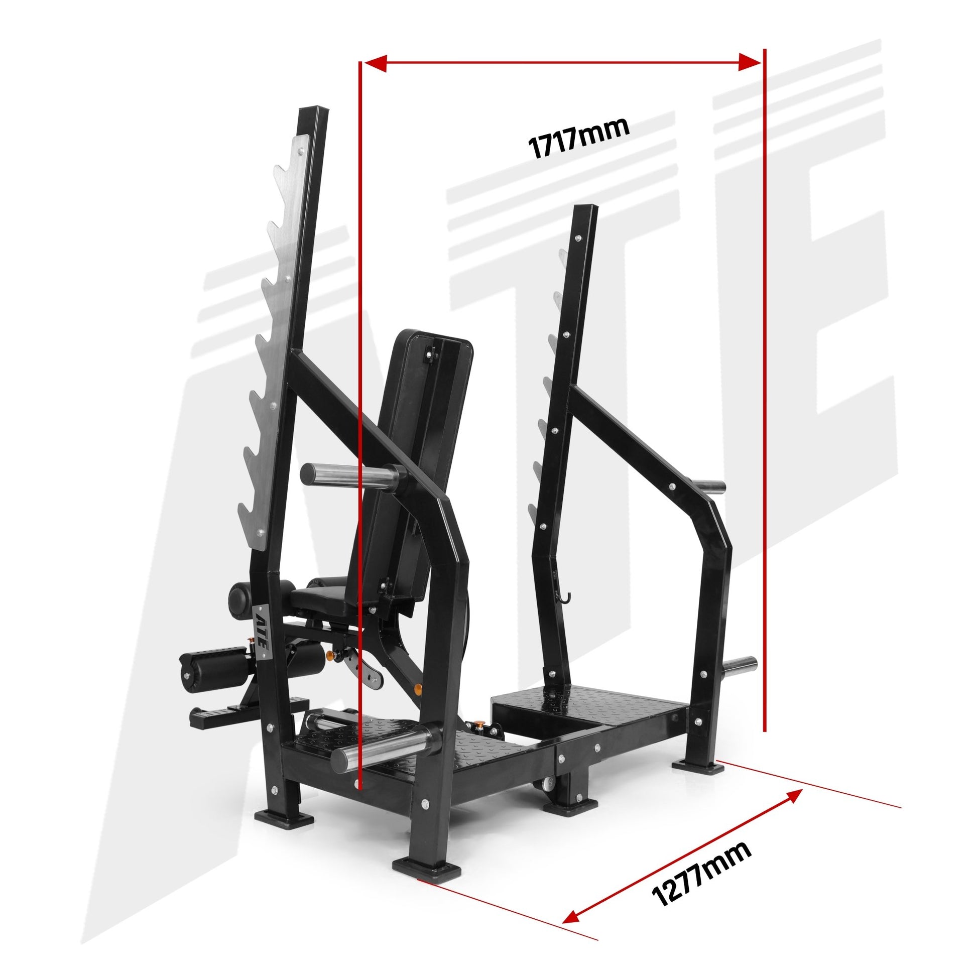 Multi Olympic Bench (Flat/Incline/Decline/Overhead Presses) - ATEONLINESHOP