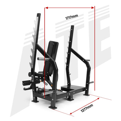 Multi Olympic Bench (Flat/Incline/Decline/Overhead Presses) - ATEONLINESHOP