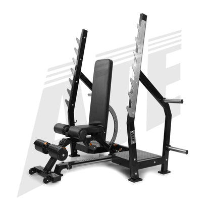 Multi Olympic Bench (Flat/Incline/Decline/Overhead Presses) - ATEONLINESHOP