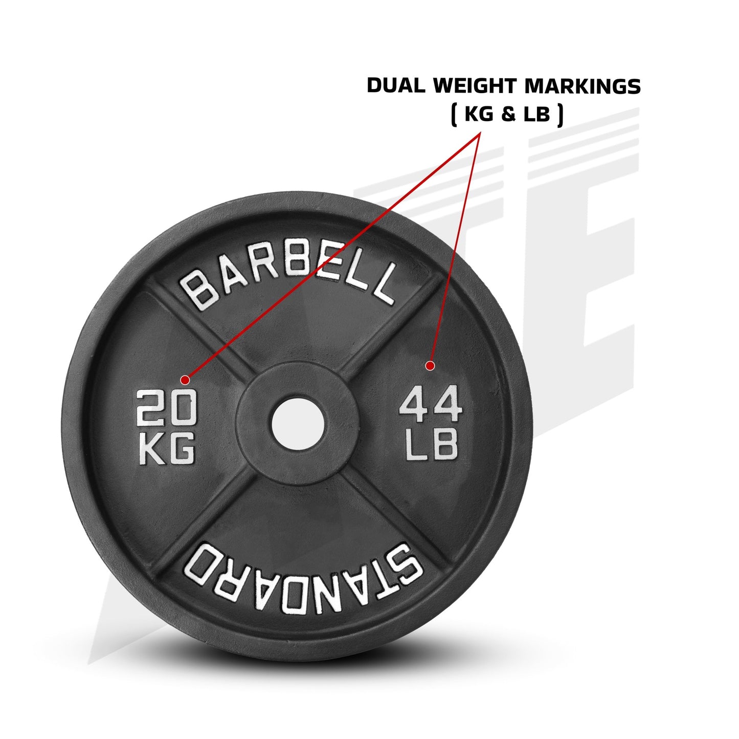 Olympic Cast Iron Plates - ATEONLINESHOP