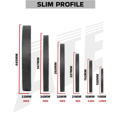 Olympic Cast Iron Plates - ATEONLINESHOP