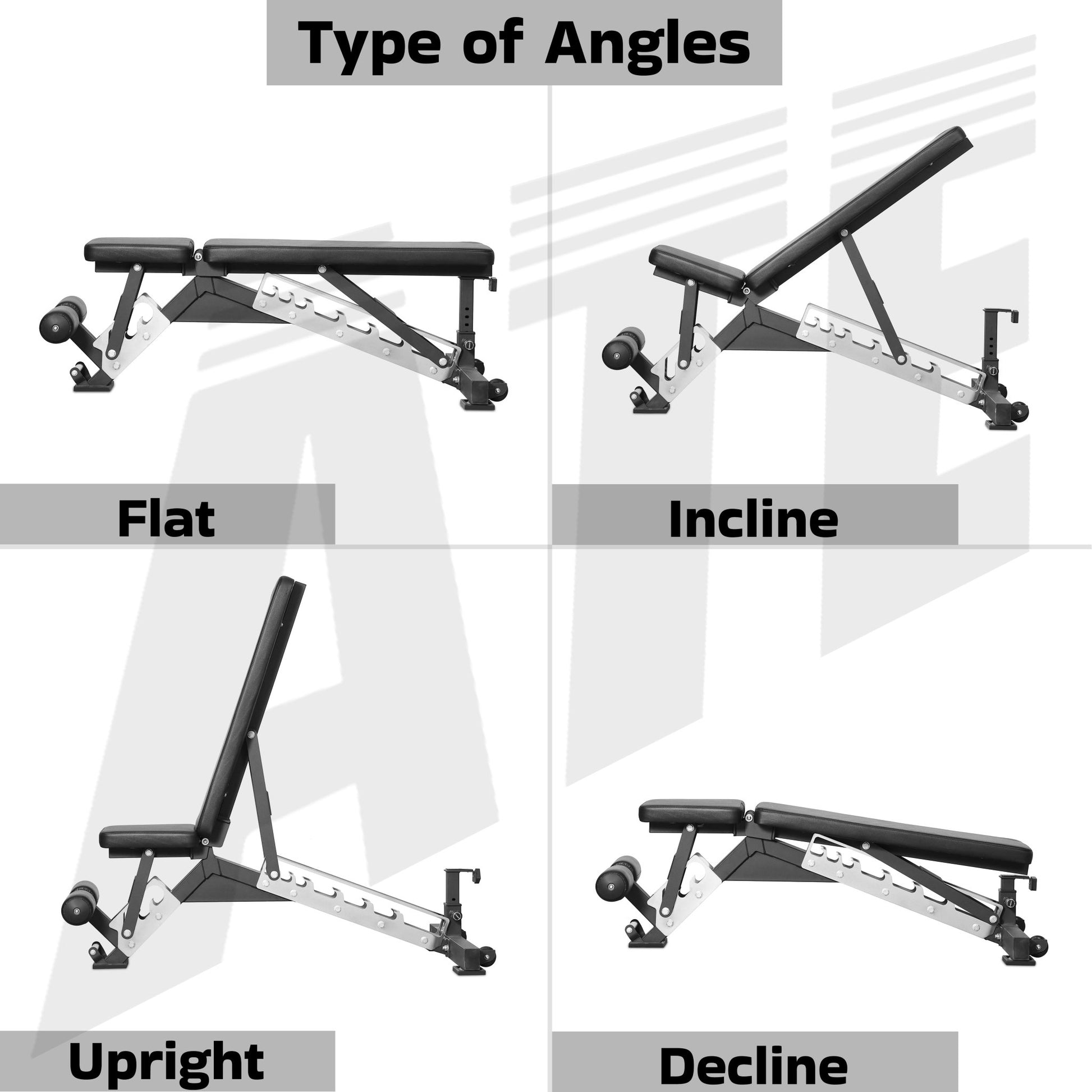 Panther Adjustable Bench - ATEONLINESHOP