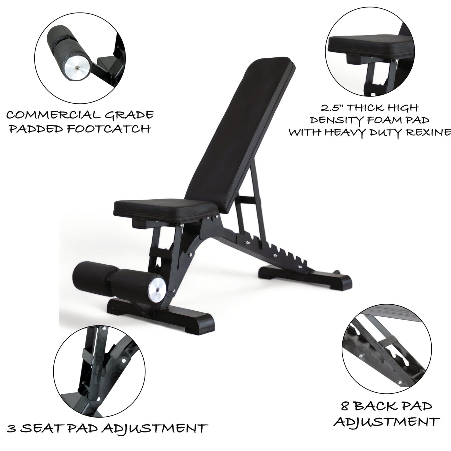 Panther Adjustable Bench - ATEONLINESHOP