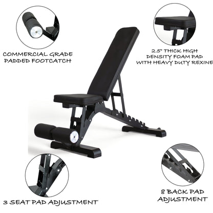 Panther Adjustable Bench - ATEONLINESHOP