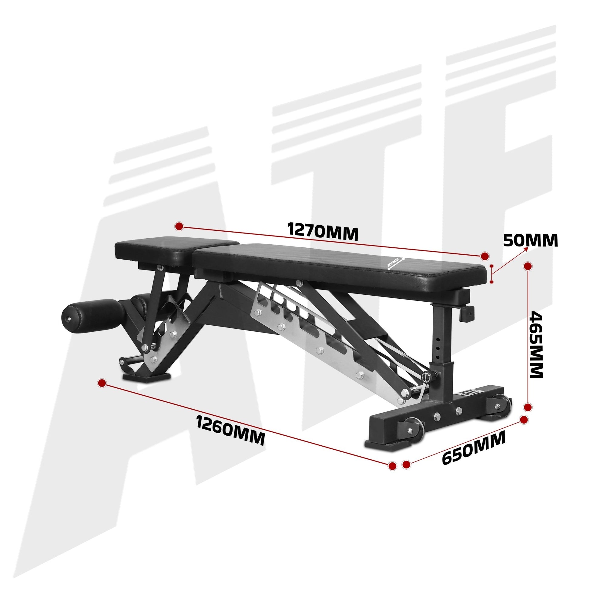 Panther Adjustable Bench - ATEONLINESHOP