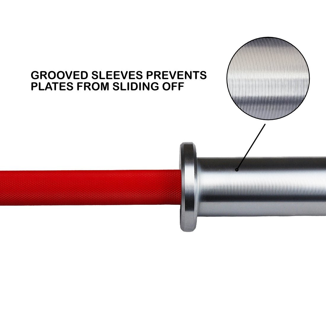 Powerlifting Barbell Hercules Bar 20kg - ATEONLINESHOP