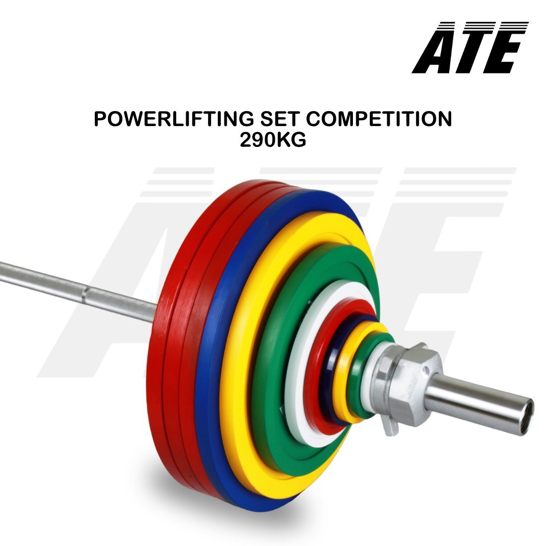 Powerlifting Set Competition 290Kg - ATEONLINESHOP