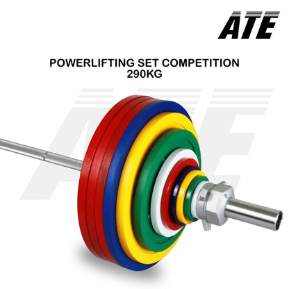 Powerlifting Set Competition 290Kg - ATEONLINESHOP