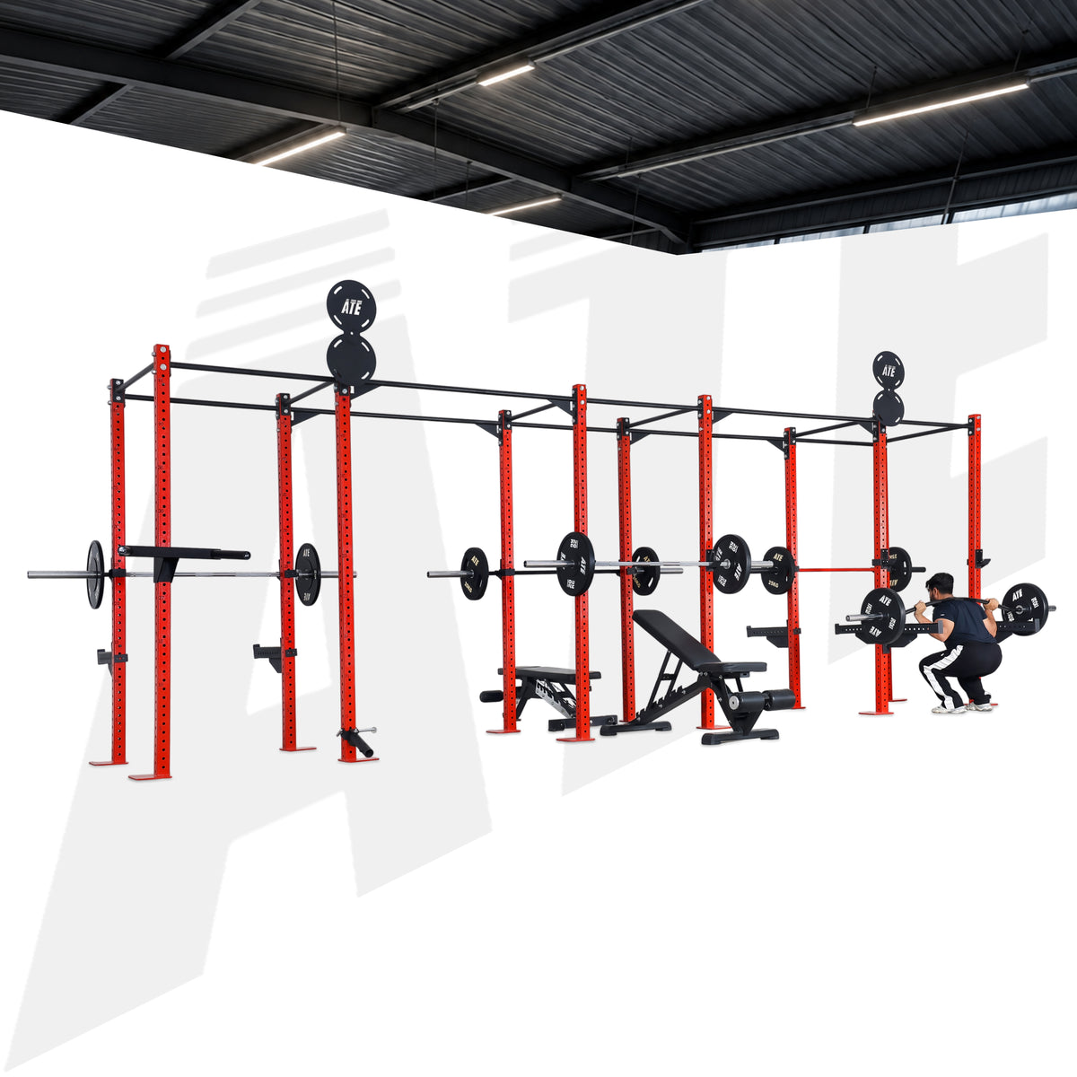 Rhino CrossFit Rig - 6 Station Rig