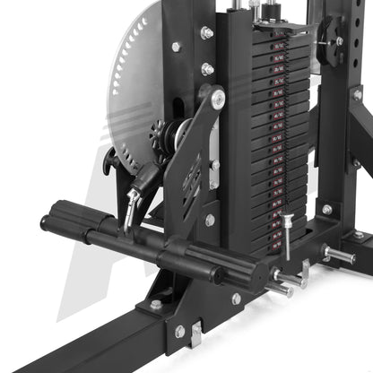 Rhino Cable Tower - Lat Pull down + Seated Row + Tricep Combo - ATEONLINESHOP
