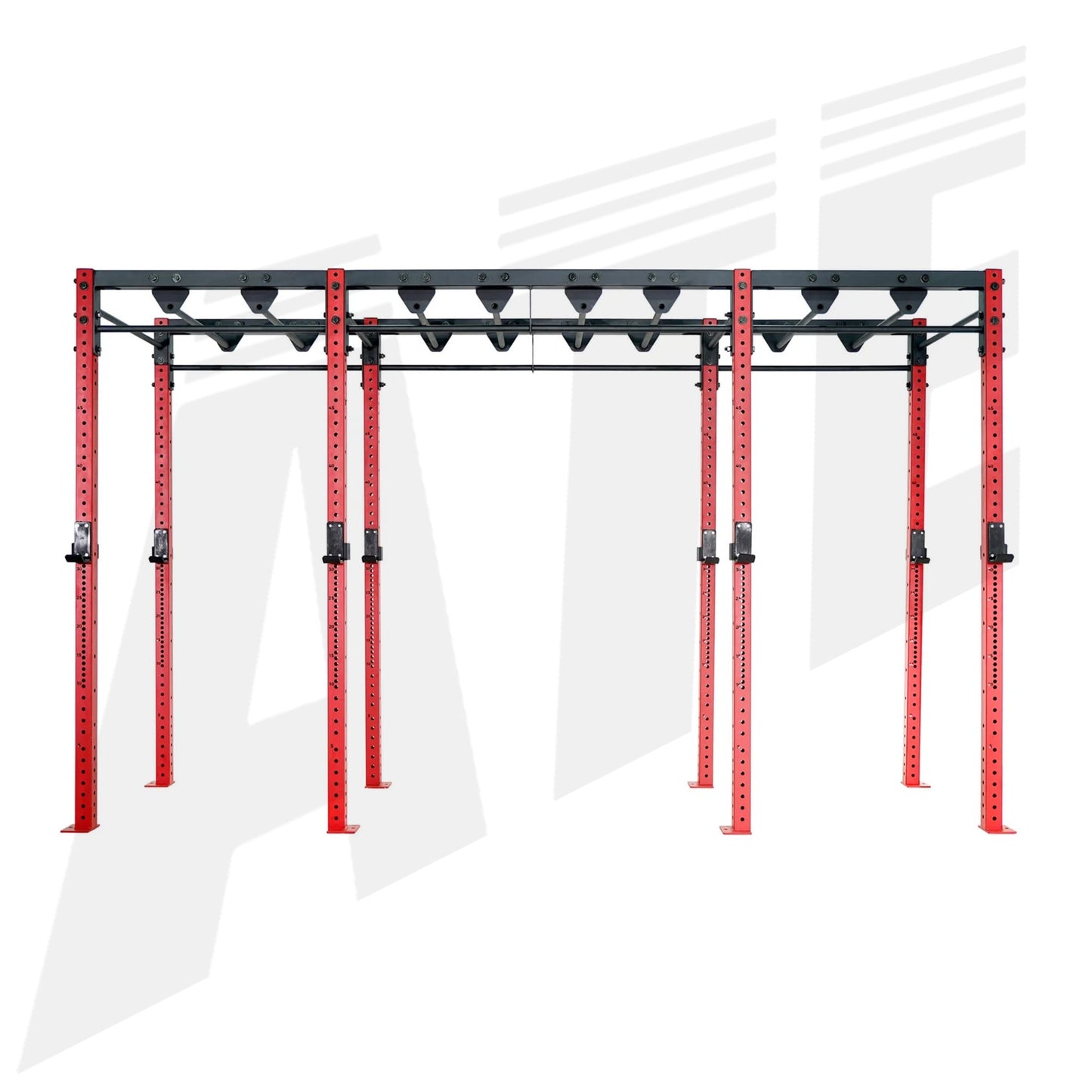 Rhino CrossFit Rig - 4 Station Rig with Monkey Bar - ATEONLINESHOP