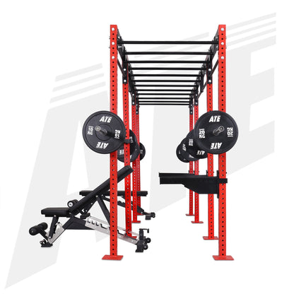Rhino CrossFit Rig - 4 Station Rig with Monkey Bar - ATEONLINESHOP