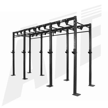 Rhino CrossFit Rig - 4 Station Rig with Monkey Bar - ATEONLINESHOP