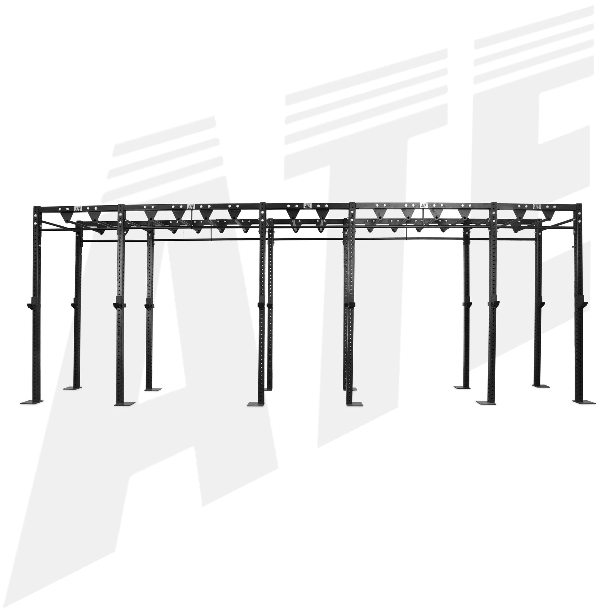 Rhino CrossFit Rig - 6 Station Rig with Monkey Bar - ATEONLINESHOP