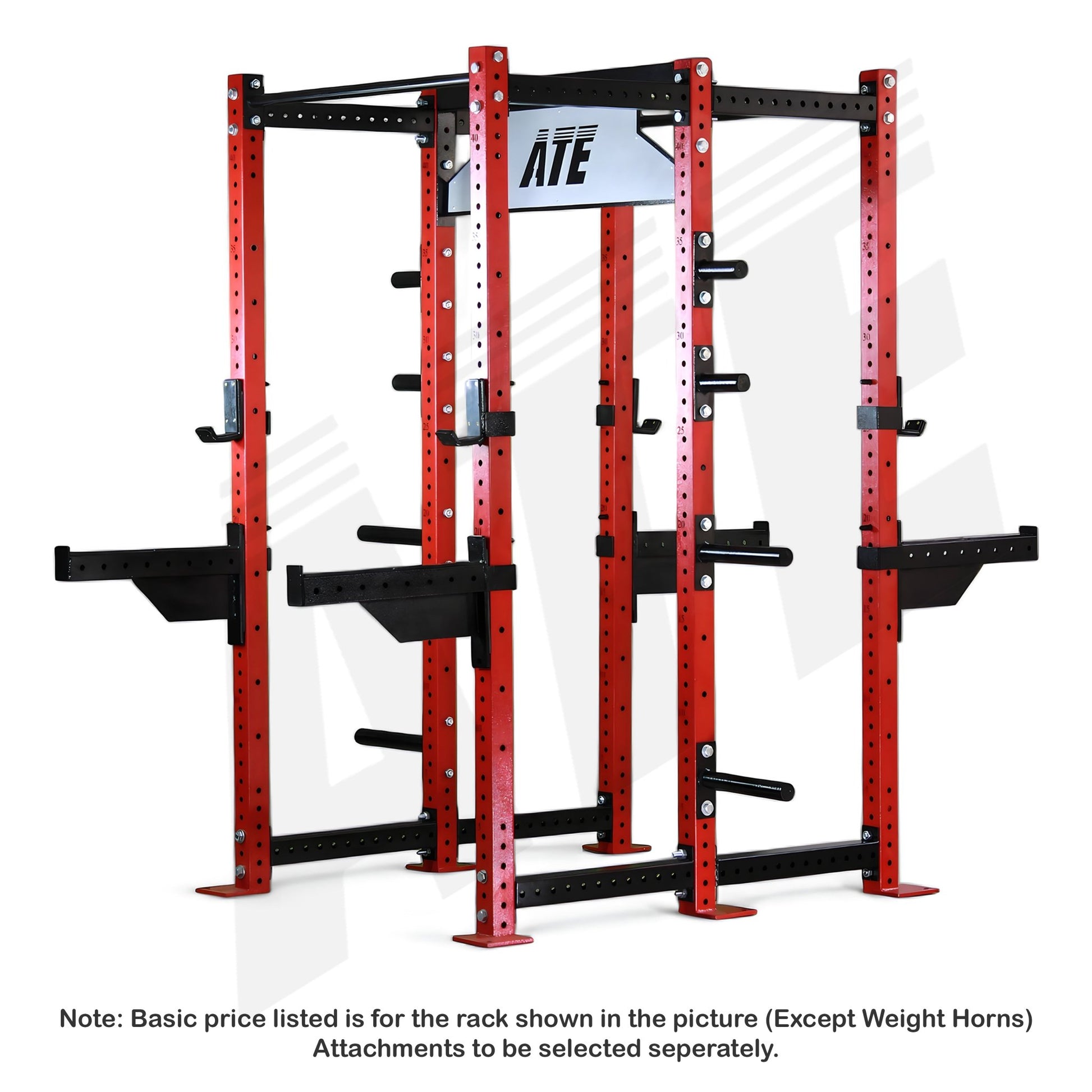 Rhino Double Half Rack V3 | 24" + 24" Depth | 6 - Post - ATEONLINESHOP