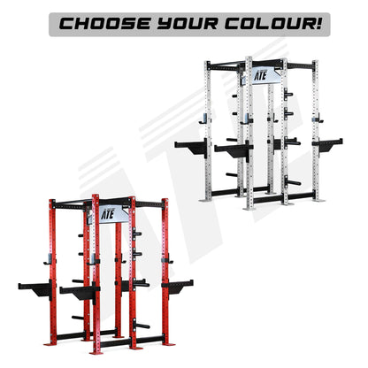 Rhino Double Half Rack V3 | 24" + 24" Depth | 6 - Post - ATEONLINESHOP