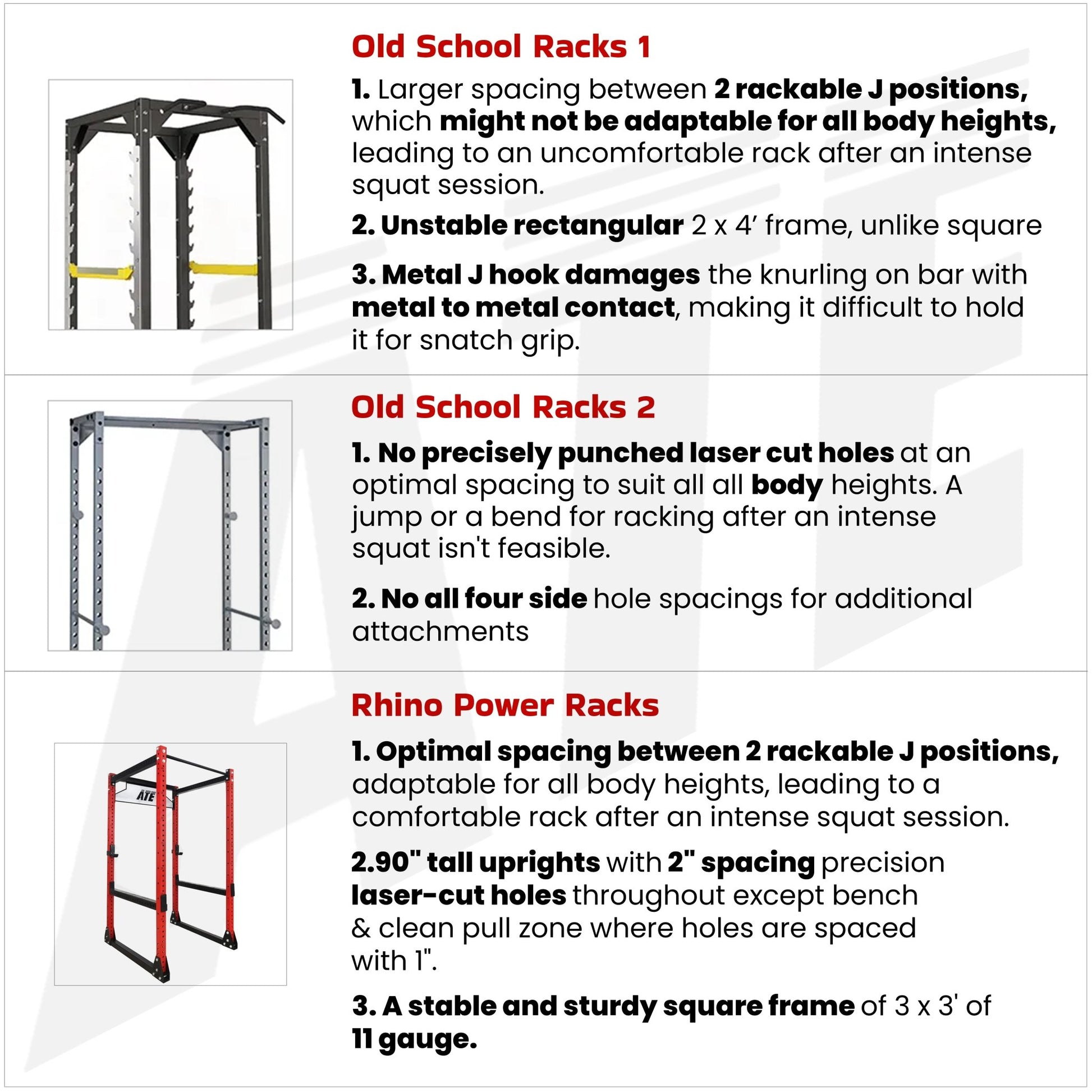 Rhino Half Rack V3 - ATEONLINESHOP