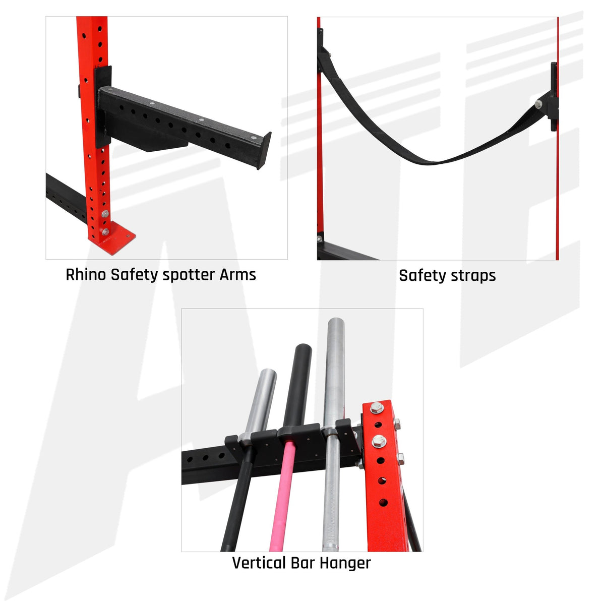 Rhino Power Rack V3 | 41" Depth | 4-Post - ATEONLINESHOP