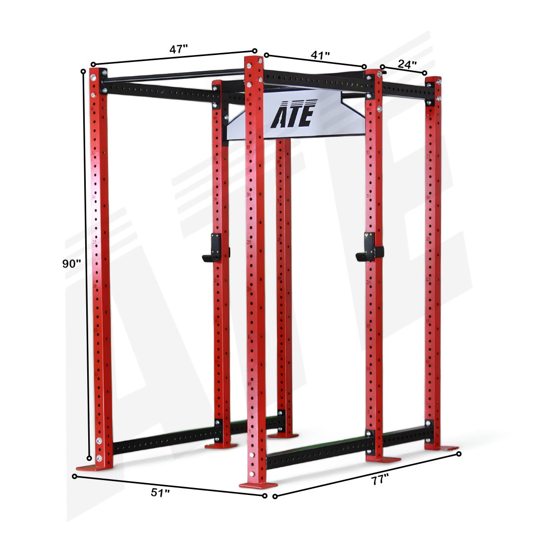 Rhino Power Rack V3 | 41" Depth | 6 - Post - ATEONLINESHOP