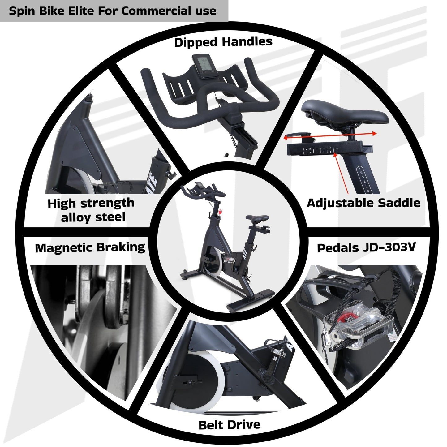 Spin Bike Elite - ATEONLINESHOP