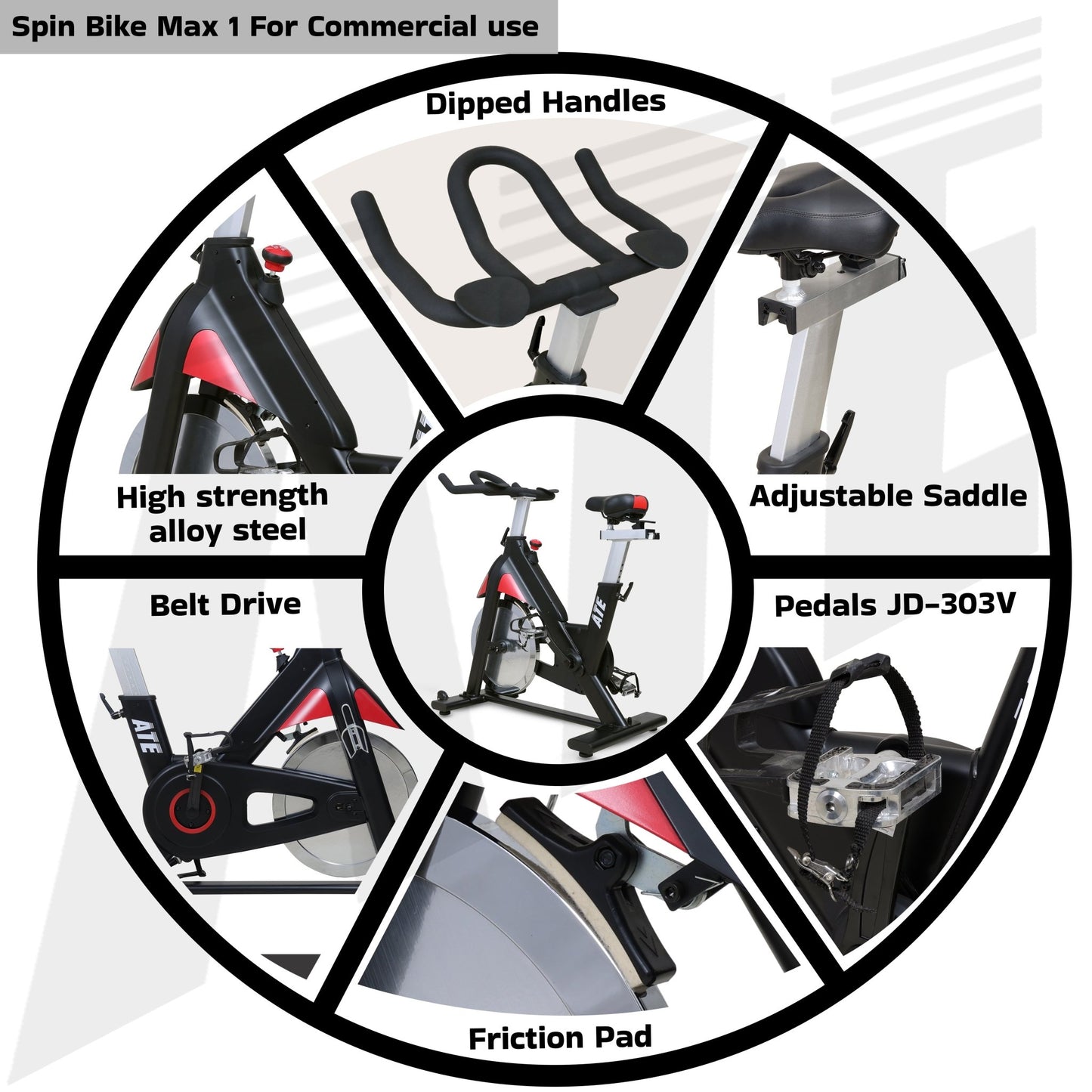 Spin Bike Max 1 - ATEONLINESHOP