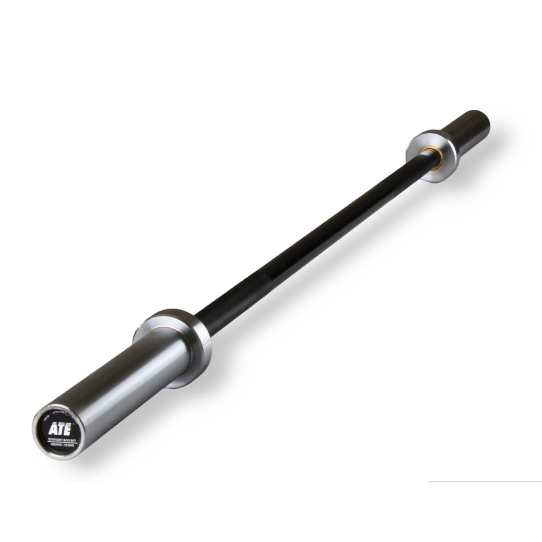 Straight Barbell 5ft (Black Oxide/Chrome) - ATEONLINESHOP