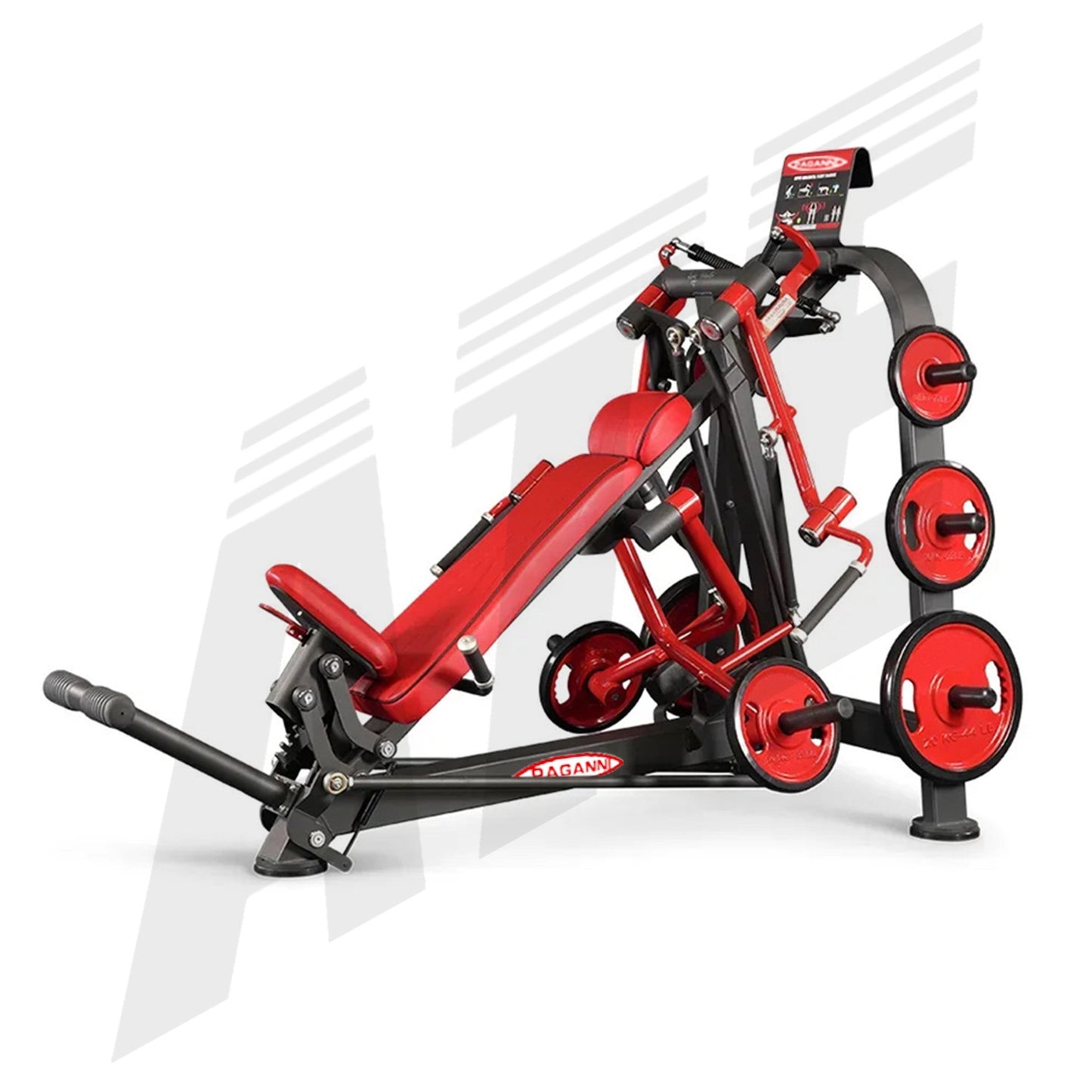 Middle Chest Target Machine Super Middle Chest Flight Machine - Plate Loaded Strength Machines ...