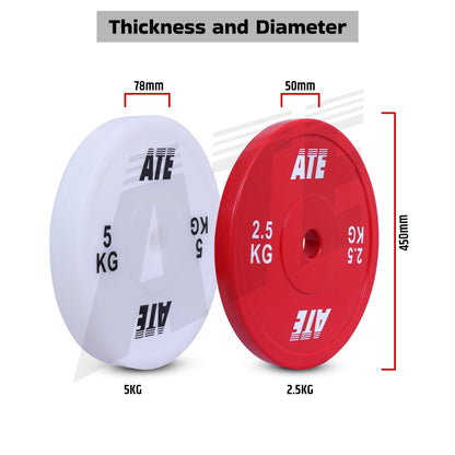 Technique Bumper Plates - ATEONLINESHOP