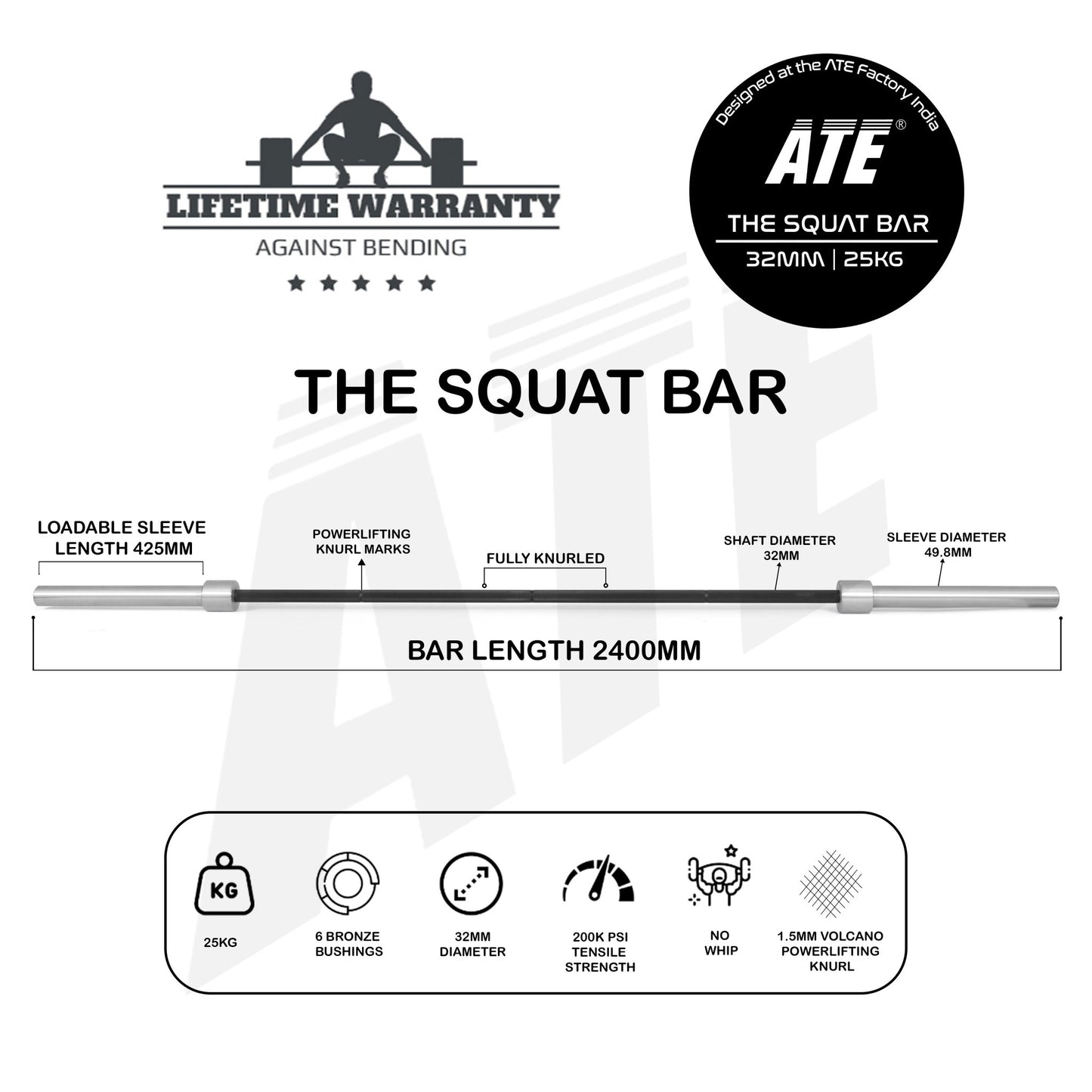 The Squat Bar - ATEONLINESHOP