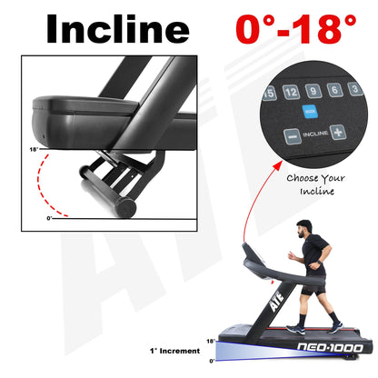 Treadmill Neo - 1000 - ATEONLINESHOP