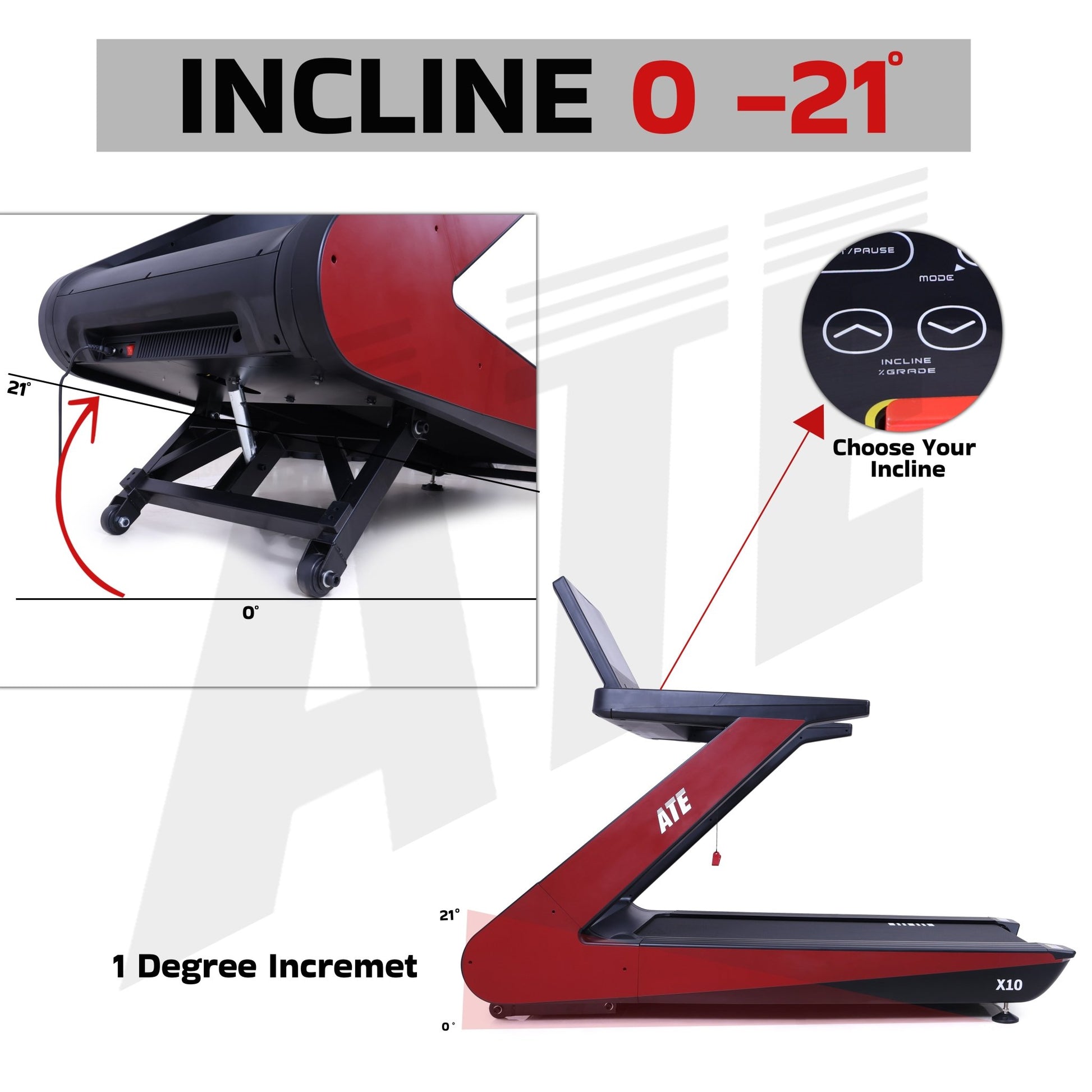 Treadmill X10 - ATEONLINESHOP