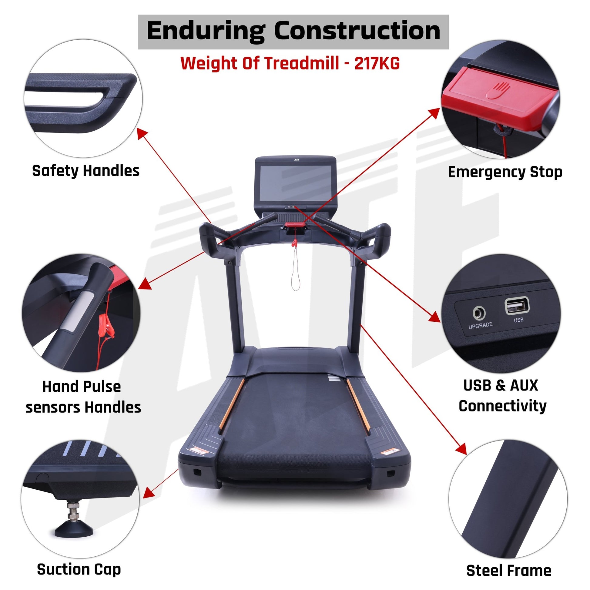 Treadmill X8 Pro (Touch Screen) - ATEONLINESHOP