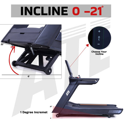 Treadmill X8 Pro (Touch Screen) - ATEONLINESHOP
