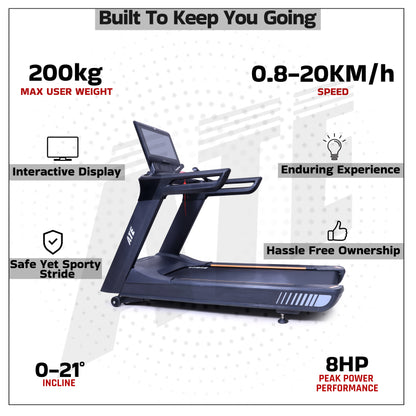 Treadmill X8 Pro (Touch Screen)