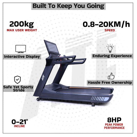 Treadmill X8 Pro (Touch Screen)