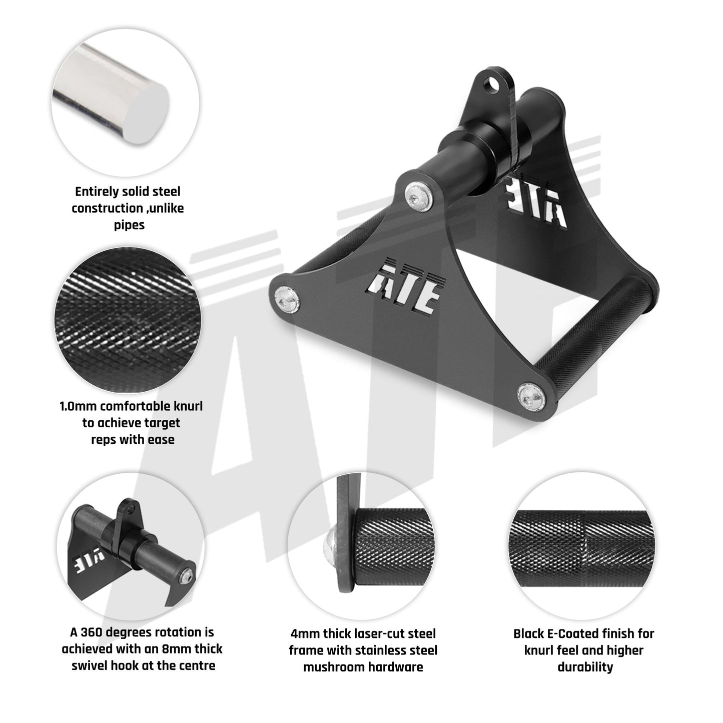 Triangular Rowing Handle - ATEONLINESHOP