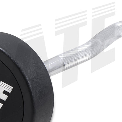 Urethane Fixed Weight Bar - Curl - 100kg Set - ATEONLINESHOP