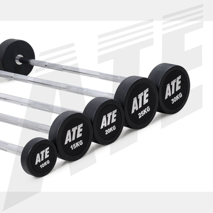 Urethane Fixed Weight Bar - Straight - 100kg Set - ATEONLINESHOP