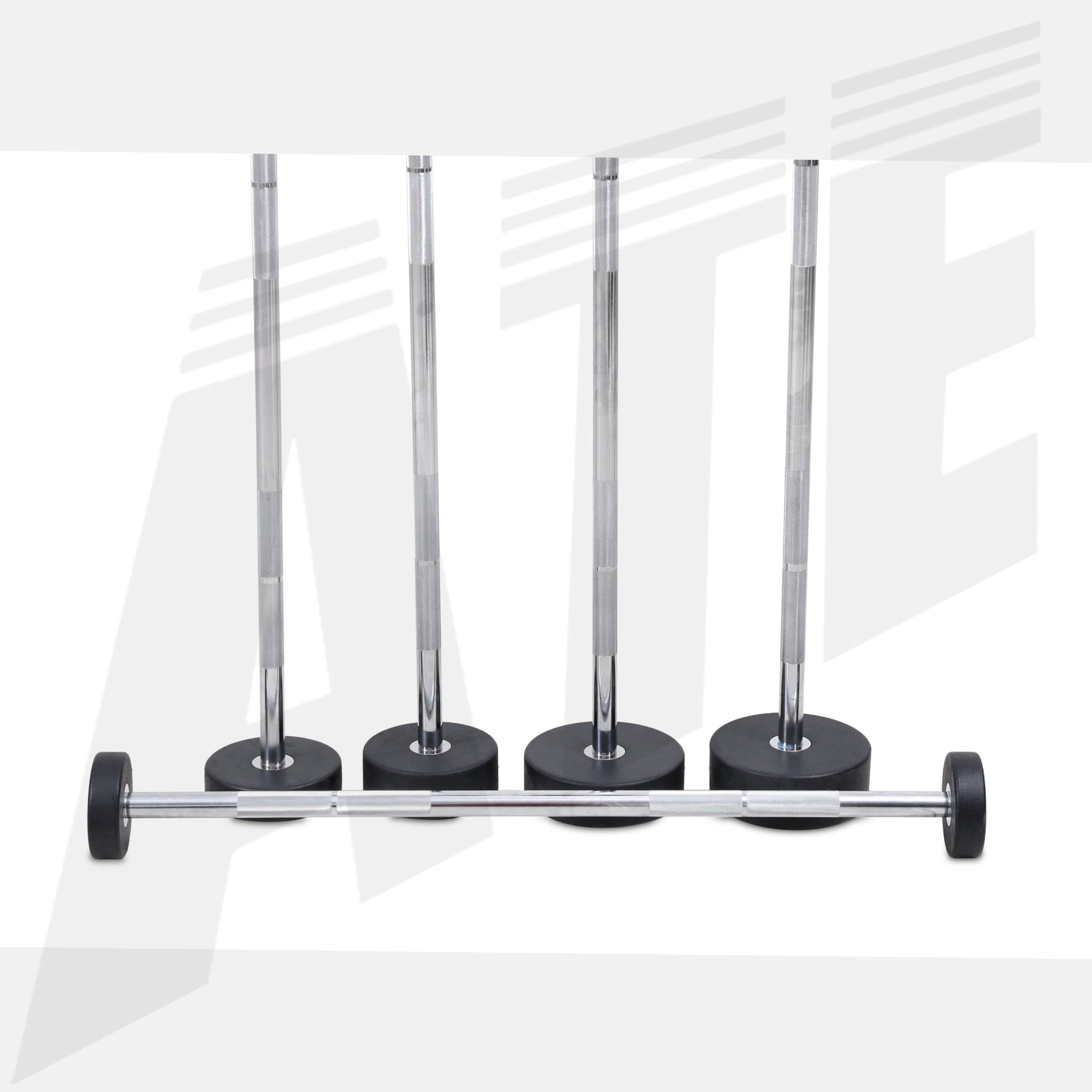 Urethane Fixed Weight Bar - Straight - 100kg Set - ATEONLINESHOP