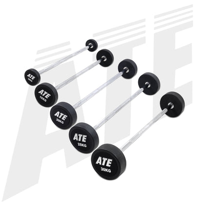 Urethane Fixed Weight Bar - Straight - 100kg Set - ATEONLINESHOP