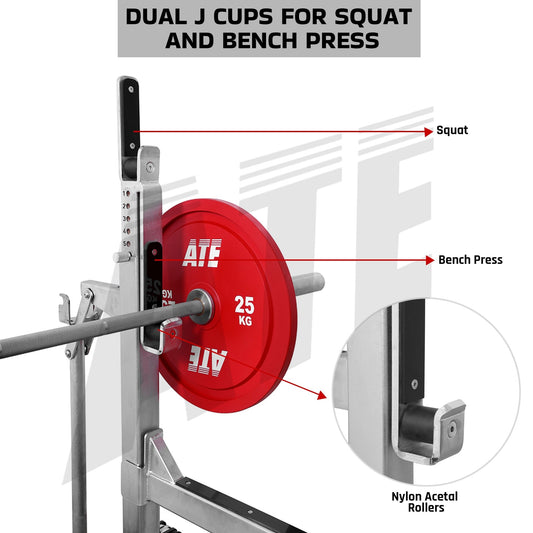 X1 Powerlifting Combo Rack - ATEONLINESHOP