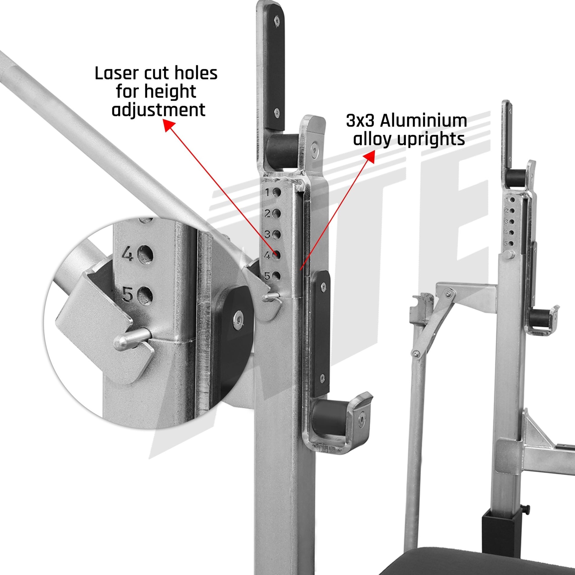 X1 Powerlifting Combo Rack - ATEONLINESHOP