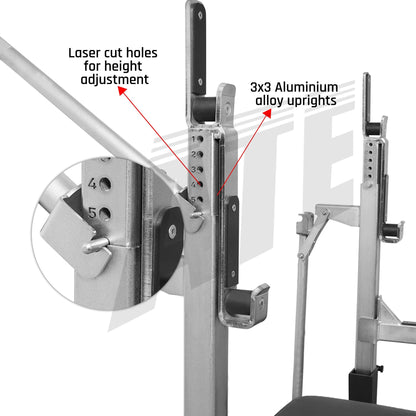 X1 Powerlifting Combo Rack - ATEONLINESHOP