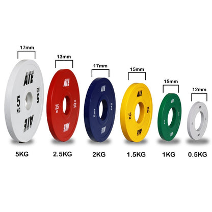 Calibrated Powerlifting Plates - ATEONLINESHOP