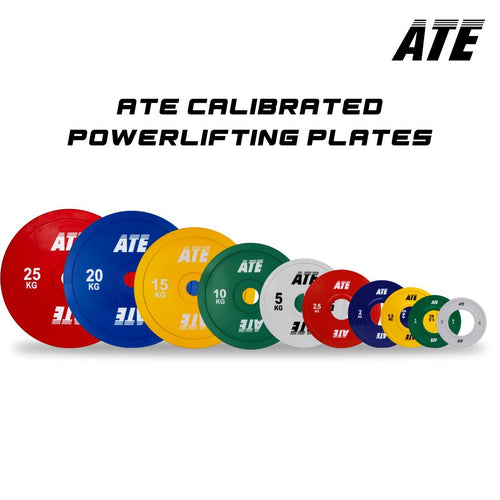 Calibrated Powerlifting Plates