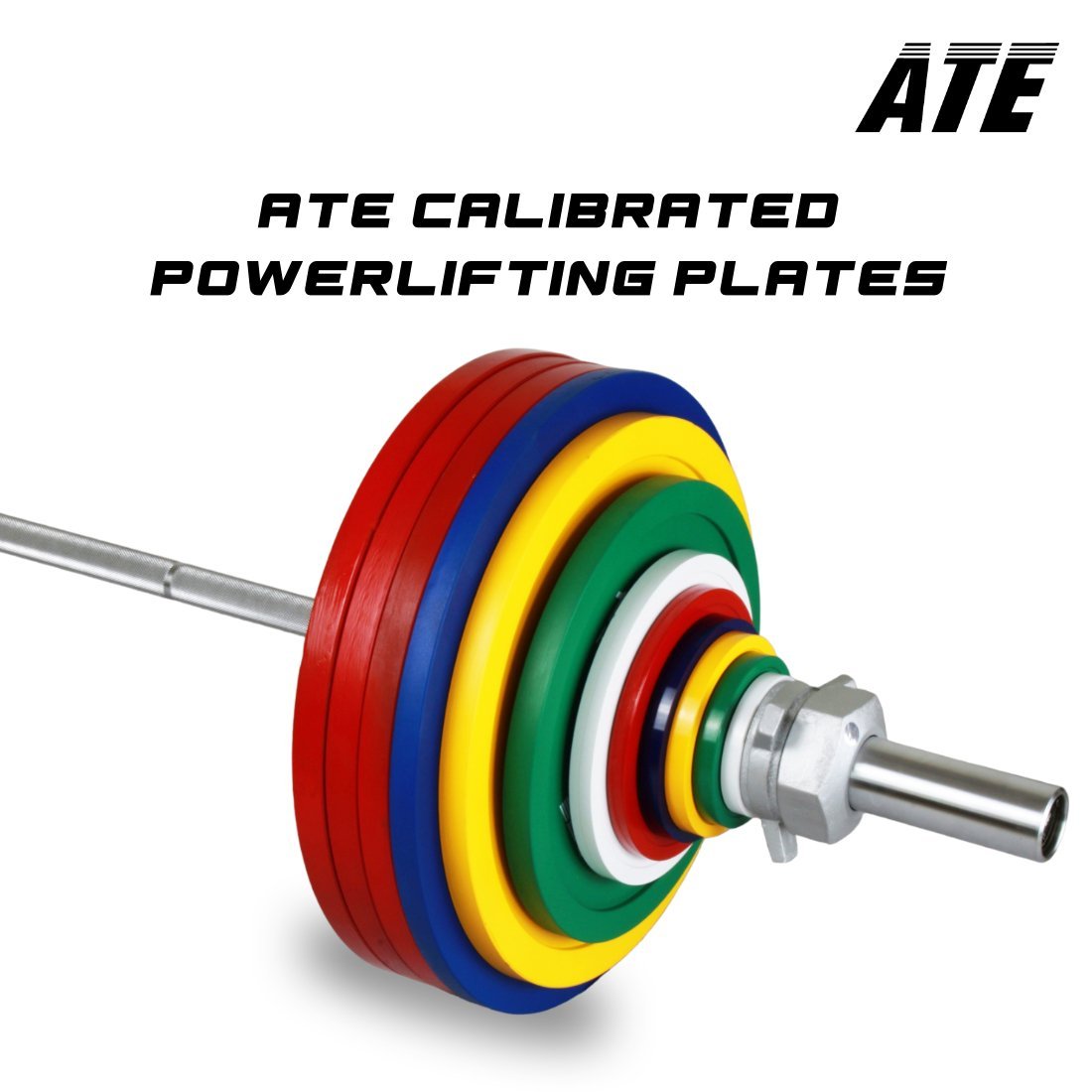 Calibrated Powerlifting Plates - ATEONLINESHOP